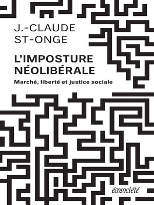 cover image of L'imposture néolibérale